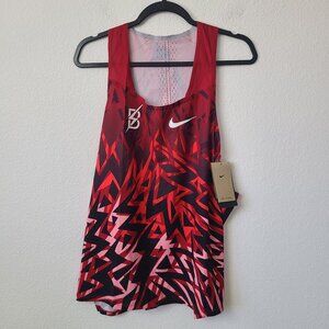 Nike Dri-Fit Aeroswift BTC Bowerman Running Singlet DV7713-687 Size XL Red